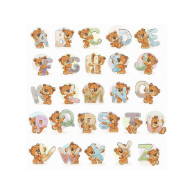 Luca-S Kit de broderie Alphabet