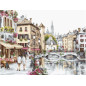Kit de broderie lac d'Annecy Kit de broderie lac d'Annecy