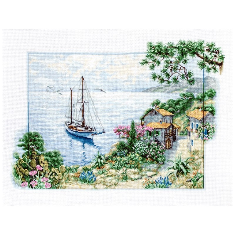 Embroidery kit Seascape Embroidery kit Seascape