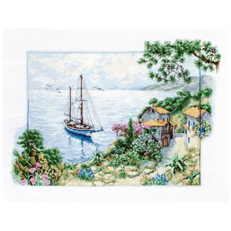Embroidery kit Seascape 