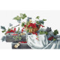 Kit de broderie Groseilles rouges Kit de broderie Groseilles rouges