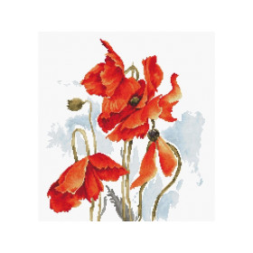 Luca-S Borduurpakket Poppies 6