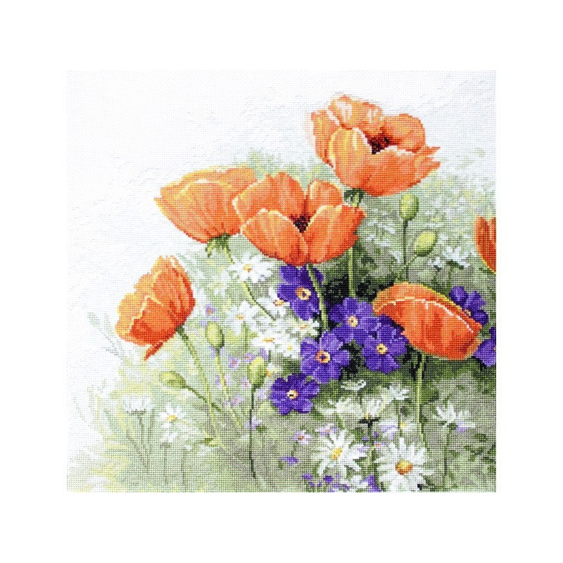 Kit de broderie Coquelicots 5 Kit de broderie Coquelicots 5