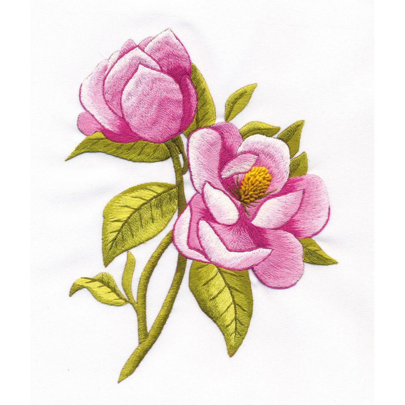 Embroidery kit Magnolia