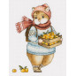 Stickset Hamster mit Mandarinen