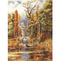 Embroidery kit Garden in autumn