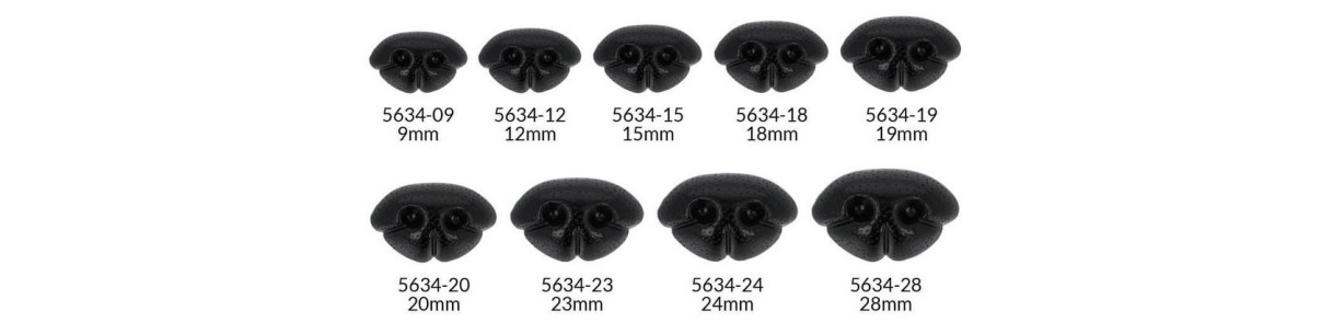 Accessoires voor breinen en haken Dierenneuzen online