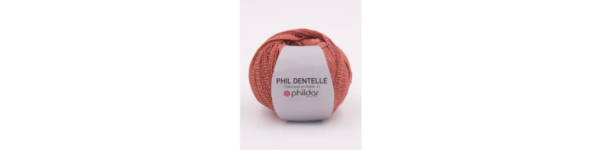 Phil Dentelle: Katoen Breiwol 7-150m