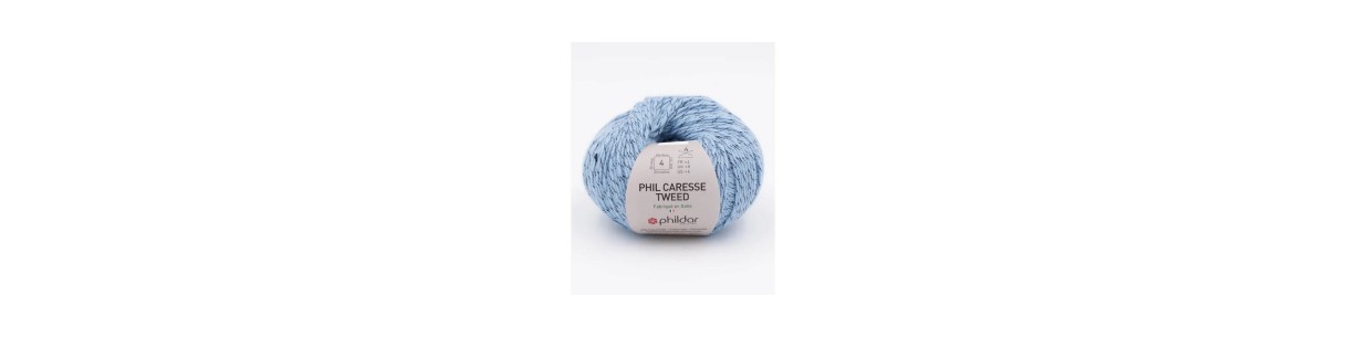 Phil Caresse Tweed - Laine Phildar