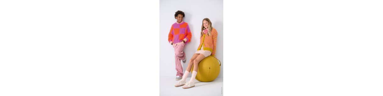 Breipakketten voor Kinderen | Kleurrijke Truien, Vesten & Cardigans