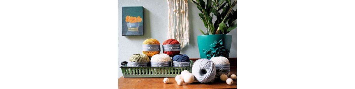 Macramé garen