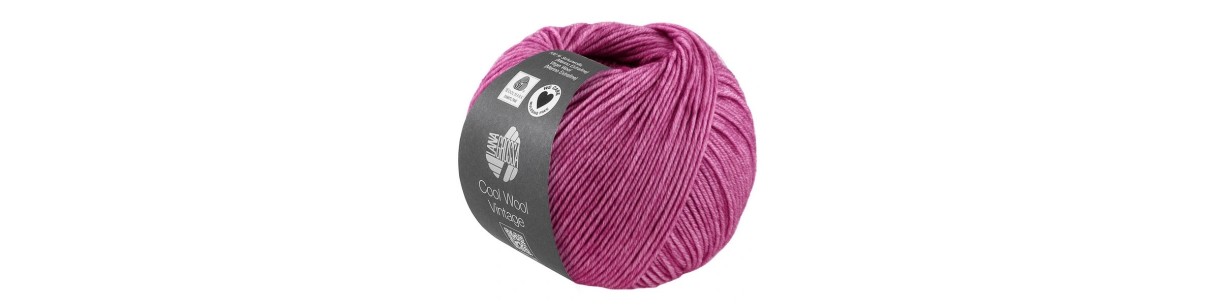 Lana Grossa Cool Wool Vintage – merino breiwol met vintage look