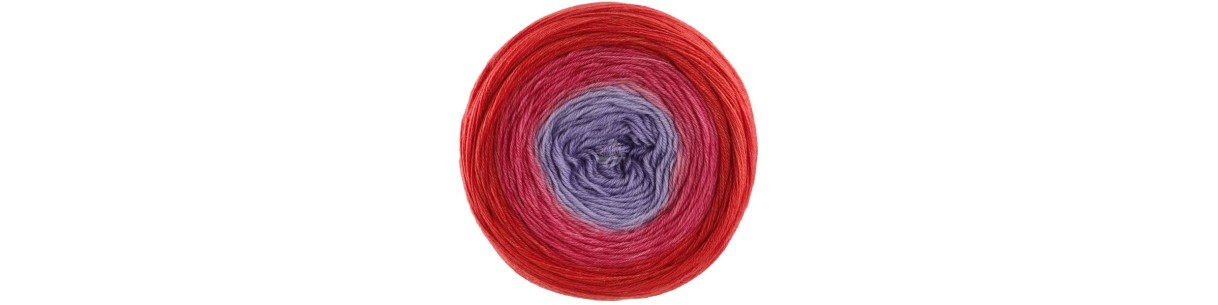 Knitting yarn Lana Grossa Merino Lace Aquarell