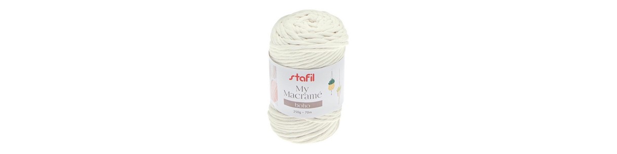 Stafil Macramégaren Boho