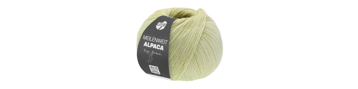 Lana Grossa Meilenweit 100 Alpaca – luxury alpaca sock yarn